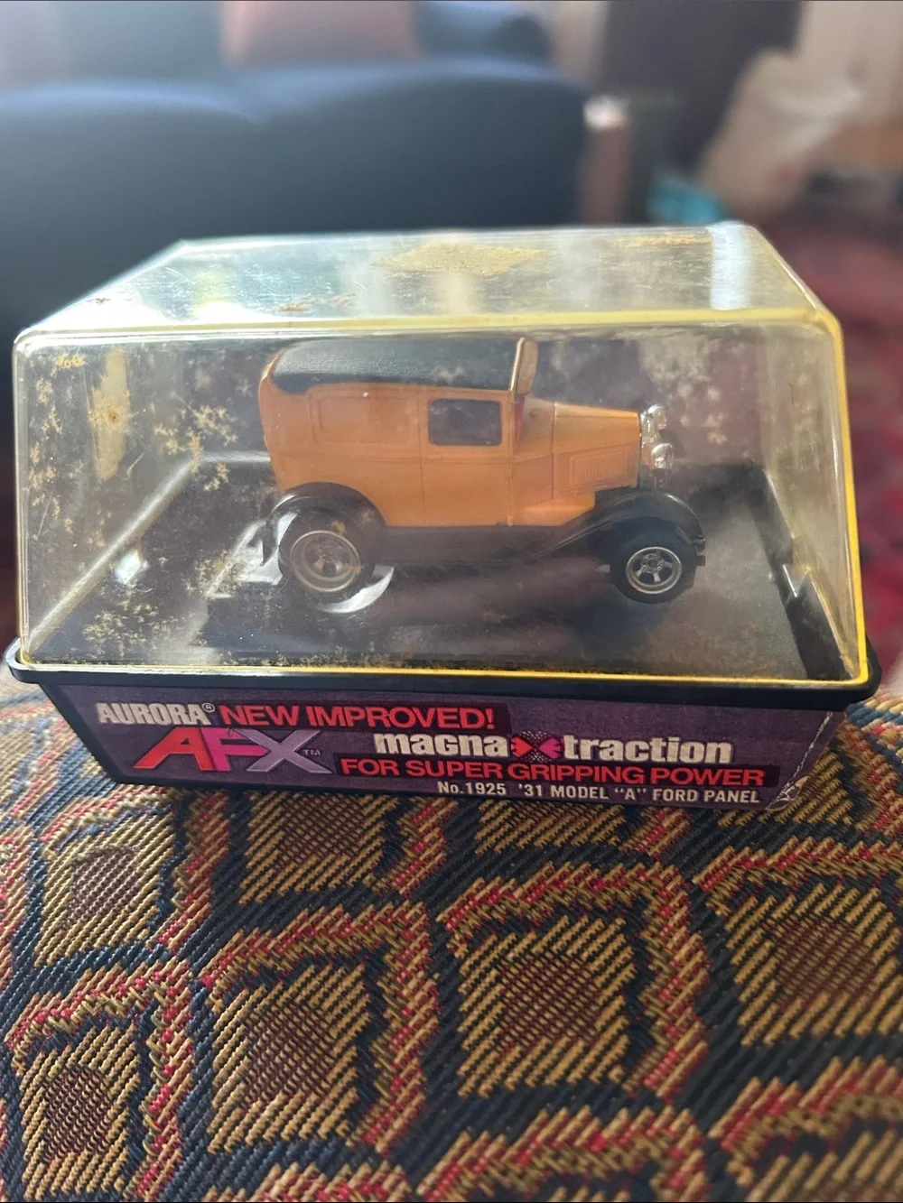 AFX 1931 Ford Panel Toy Car - Yellow